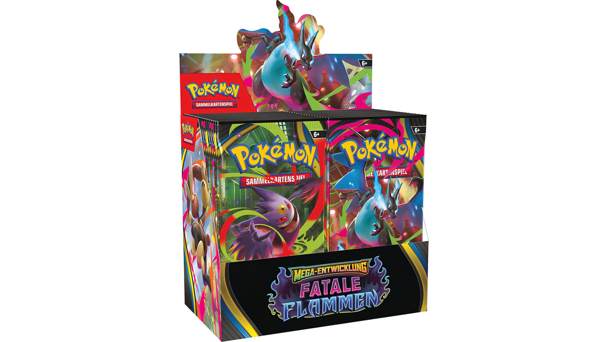 Pokemon Fatale Flammen Display 36 Booster, deutsche Ausgabe