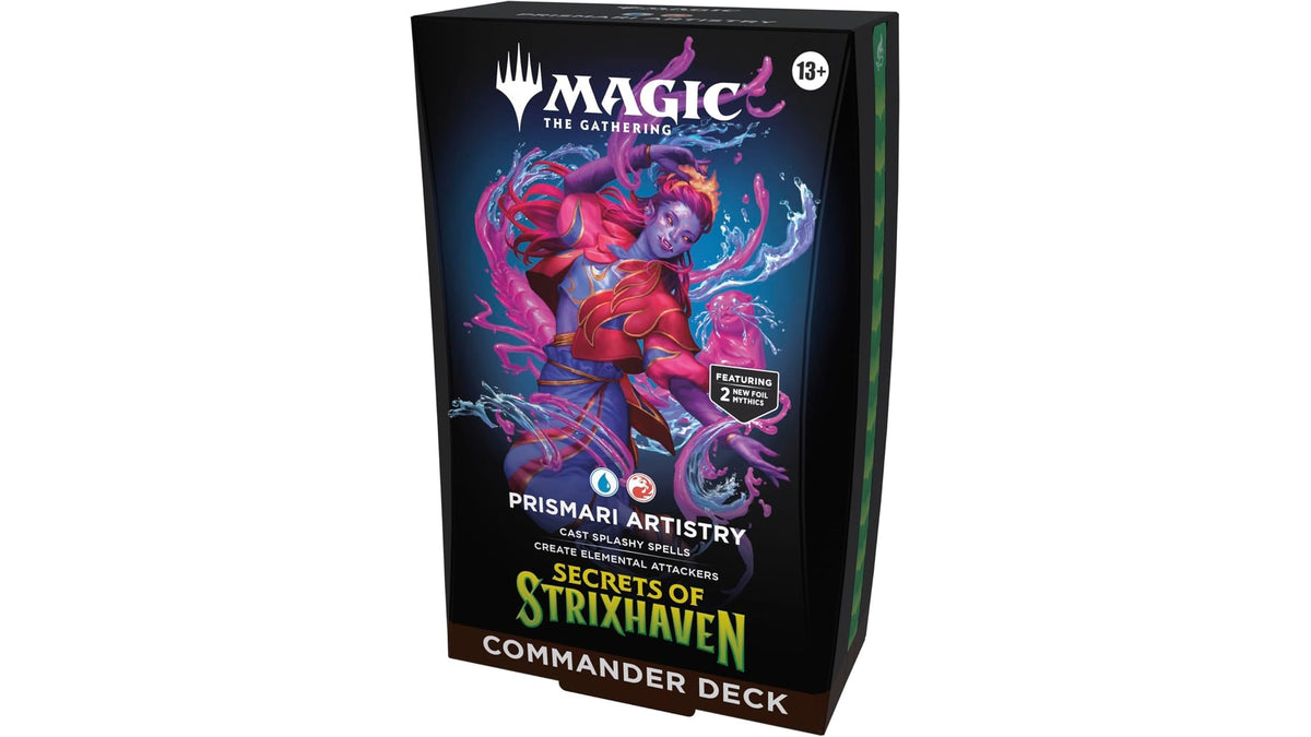 Magic: The Gathering Geheimnisse von Strixhaven Commander Deck Prismari Artistry, deutsche Ausgabe