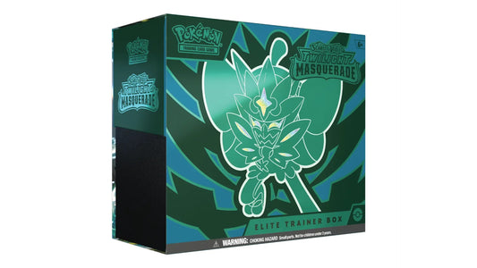 Pokemon TCG: Scarlet & Violet - Twilight Masquerade - Elite Trainer Box, englische Ausgabe