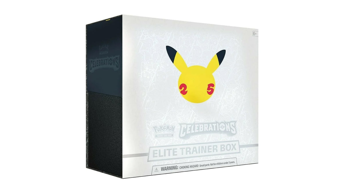 Pokemon Celebrations - Elite Trainer Box, englische Ausgabe