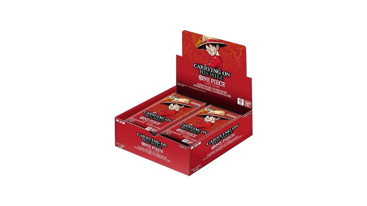One Piece Carrying on His Will (OP-13) Display, englische Ausgabe