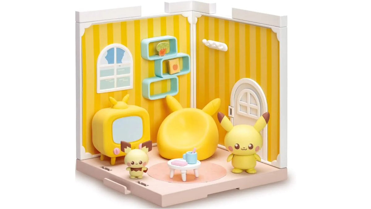 Pokemon Pichu & Pikachu - Pokepiece House Lounge, Takara Tomy