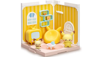 Pokemon Pichu & Pikachu - Pokepiece House Lounge, Takara Tomy
