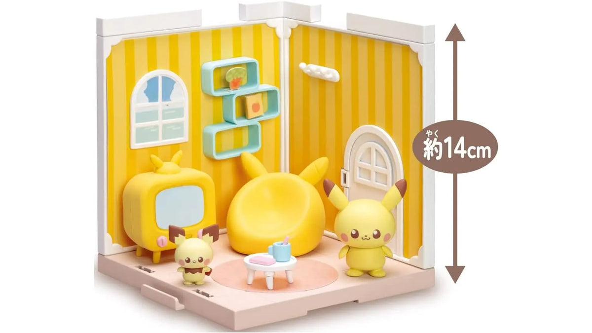 Pokemon Pichu & Pikachu - Pokepiece House Lounge, Takara Tomy – Ansicht 2