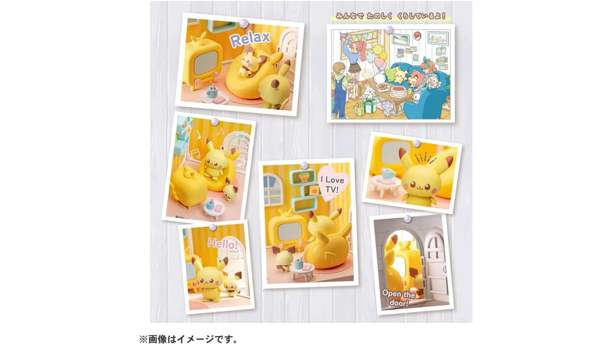 Pokemon Pichu & Pikachu - Pokepiece House Lounge, Takara Tomy – Ansicht 4