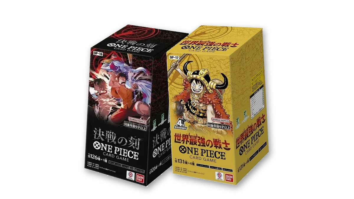 One Piece - OP-16 + OP-17 Doppel-Display Set (JP)