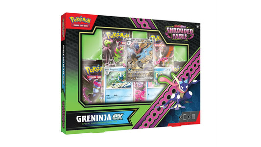 Scarlet & Violet: Shrouded Fable - Greninja ex - Special Illustration Collection, englische Ausgabe