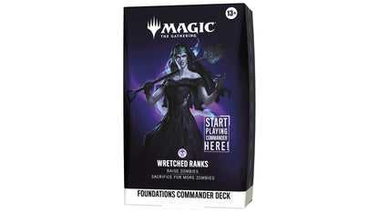 MTG - Foundations Starter Commander Deck Display (5 Decks) - EN